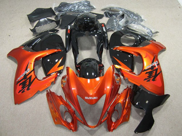 Orange Black 2008-2019 GSXR 1300 Hayabusa Motorcycle Fairing Orange Black 2008-2019 GSXR 1300 Hayabusa Motorcycle Fairing