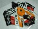 Orange Black Repsol 2004-2005 CBR1000RR Motorcycle Fairings Orange Black Repsol 2004-2005 CBR1000RR Motorcycle Fairings