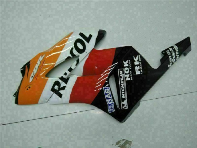 Orange Black Repsol 2004-2005 CBR1000RR Motorcycle Fairings Orange Black Repsol 2004-2005 CBR1000RR Motorcycle Fairings