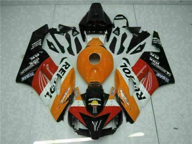 Orange Black Repsol 2004-2005 CBR1000RR Motorcycle Fairings