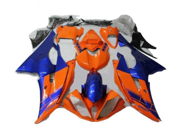 Orange Blue 2008-2016 YZF R6 Motorcycle Fairings Orange Blue 2008-2016 YZF R6 Motorcycle Fairings