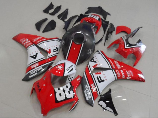 Orange Fiamm 88 2008-2011 CBR1000RR Motorcycle Fairings