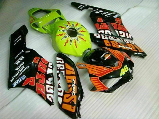 Orange Green 2004-2005 CBR1000RR Motorcycle Fairings Orange Green 2004-2005 CBR1000RR Motorcycle Fairings