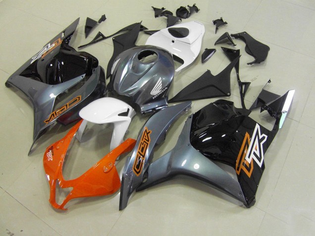 Orange Grey Black 2009-2012 CBR600RR Motorcycle Fairing Orange Grey Black 2009-2012 CBR600RR Motorcycle Fairing