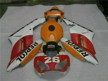 Orange Red Repsol 26 2004-2005 CBR1000RR Motorcycle Fairings