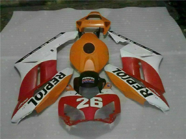Orange Red Repsol 26 2004-2005 CBR1000RR Motorcycle Fairings Orange Red Repsol 26 2004-2005 CBR1000RR Motorcycle Fairings