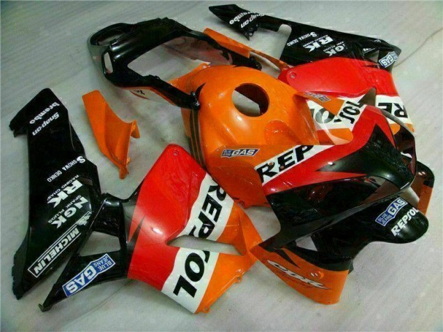 Orange Repsol 2003-2004 CBR600RR Motorcycle Fairings Orange Repsol 2003-2004 CBR600RR Motorcycle Fairings