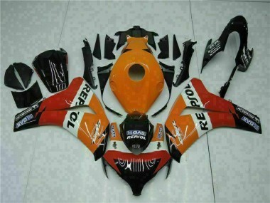 Orange Repsol 2008-2011 CBR1000RR Full Motorcycle Fairing Kits