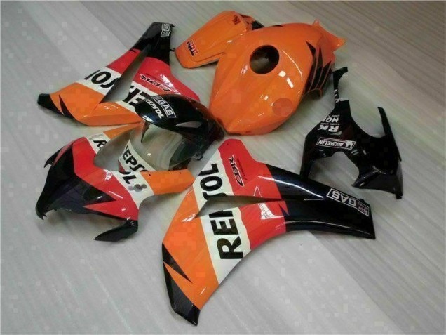 Orange Repsol 2008-2011 CBR1000RR Motorcycle Bodywork