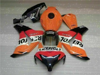 Orange Repsol 2008-2011 CBR1000RR Motorcycle Bodywork
