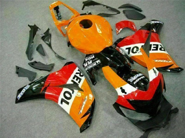 Orange Repsol 2008-2011 CBR1000RR Motorcycle Fairing Kits Orange Repsol 2008-2011 CBR1000RR Motorcycle Fairing Kits