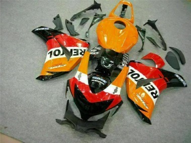 Orange Repsol 2008-2011 CBR1000RR Motorcycle Fairing Kits