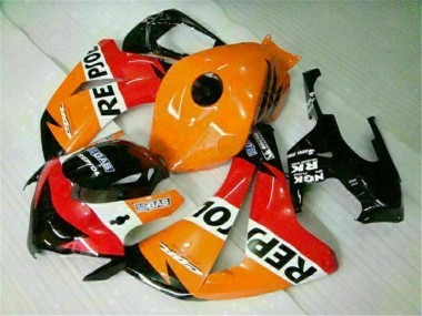 Orange Repsol 2008-2011 CBR1000RR Motorcycle Fairing Kits & Plastic