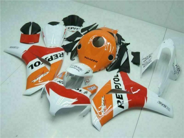 Orange Repsol 2008-2011 CBR1000RR Motorcycle Fairing Orange Repsol 2008-2011 CBR1000RR Motorcycle Fairing