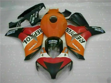 Orange Repsol 2008-2011 CBR1000RR Motorcycle Fairings