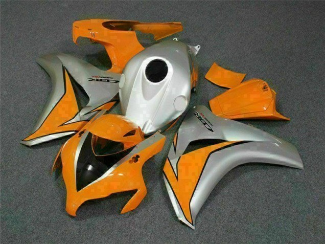 Orange Silver 2008-2011 CBR1000RR Motorcycle Bodywork Orange Silver 2008-2011 CBR1000RR Motorcycle Bodywork