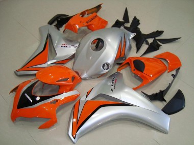 Orange Silver 2008-2011 CBR1000RR Motorcycle Fairings