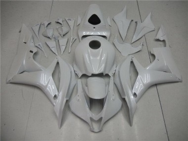 Pearl White 2007-2008 CBR600RR Motorcycle Fairing