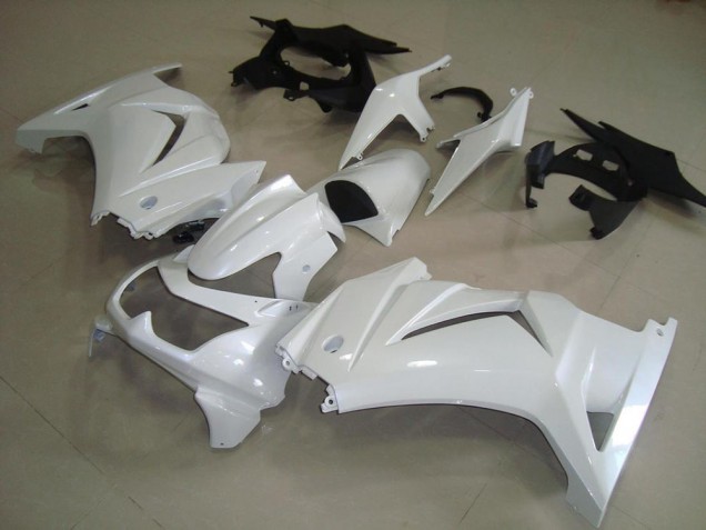 Pearl White 2008-2012 ZX250R Motorcycle Fairings Pearl White 2008-2012 ZX250R Motorcycle Fairings