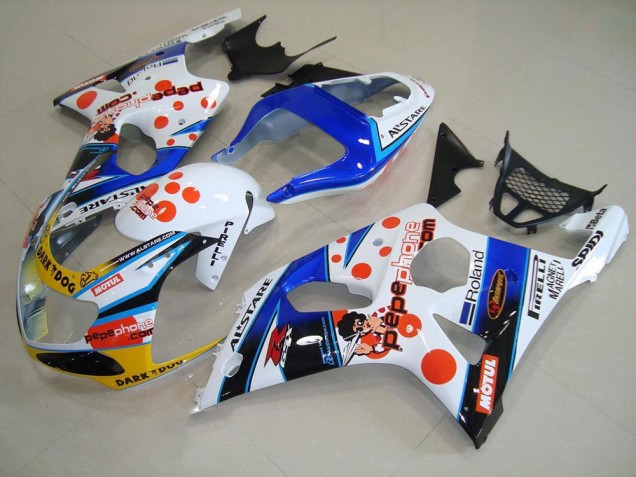 Pepe Phone 2000-2002 GSXR 1000 Motorcycle Fairings Pepe Phone 2000-2002 GSXR 1000 Motorcycle Fairings