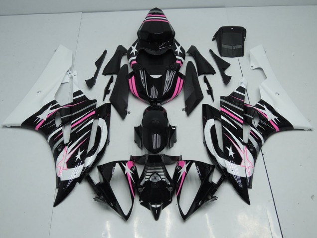 Pink Star 2006-2007 YZF R6 Motorcycle Fairings Pink Star 2006-2007 YZF R6 Motorcycle Fairings