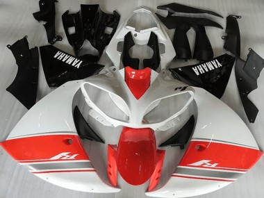 Racy Red White Black 2009-2011 YZF R1 Motorcycle Fairings