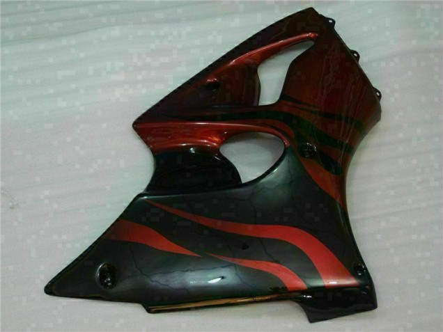 Red 2000-2002 ZX6R Motorcycle Fairing Red 2000-2002 ZX6R Motorcycle Fairing