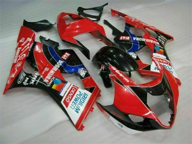 Red 2003-2004 GSXR 1000 Motorcycle Fairing Red 2003-2004 GSXR 1000 Motorcycle Fairing