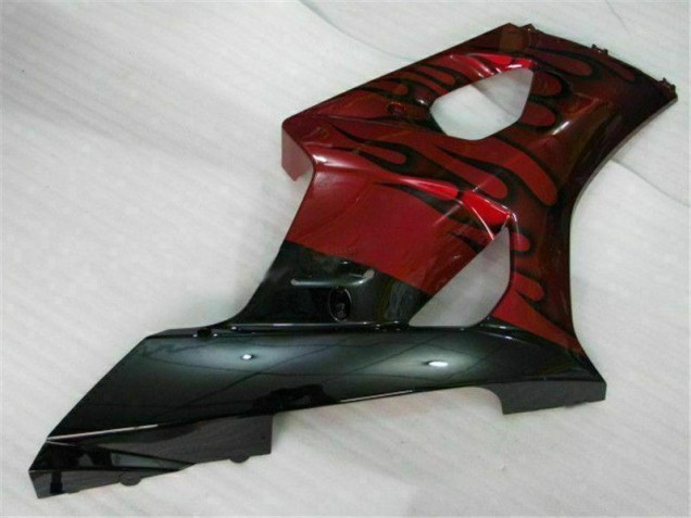 Red 2003-2004 GSXR 1000 Motorcycle Fairings