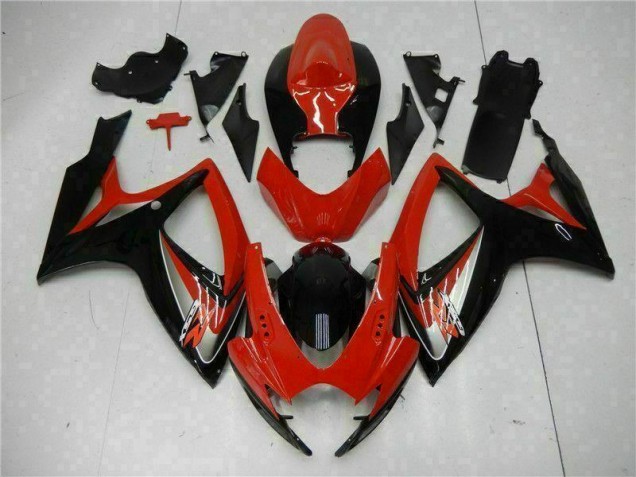 Red 2006-2007 GSXR 600/750 Motorcycle Fairing Red 2006-2007 GSXR 600/750 Motorcycle Fairing