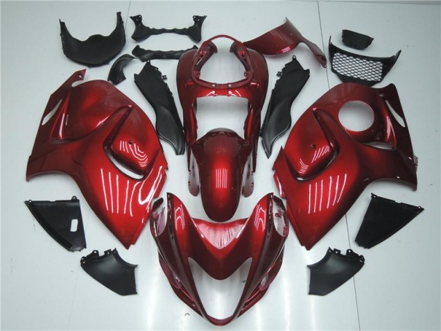 Red 2008-2019 GSXR 1300 Hayabusa Motorcycle Fairings Red 2008-2019 GSXR 1300 Hayabusa Motorcycle Fairings