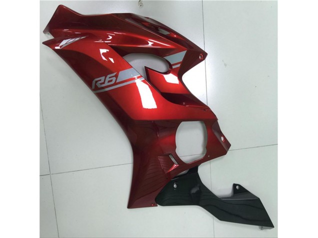 Red 2017-2021 YZF R6 Motorcycle Fairings Red 2017-2021 YZF R6 Motorcycle Fairings