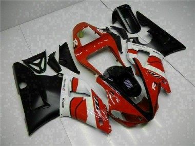Red Black 2000-2001 YZF R1 Motorcycle Fairings