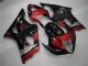 Red Black 2003-2004 GSXR 1000 Motorcycle Fairings Red Black 2003-2004 GSXR 1000 Motorcycle Fairings