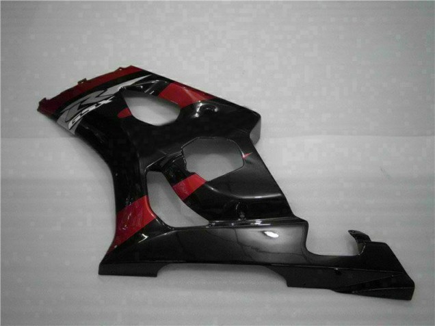 Red Black 2003-2004 GSXR 1000 Motorcycle Fairings Red Black 2003-2004 GSXR 1000 Motorcycle Fairings