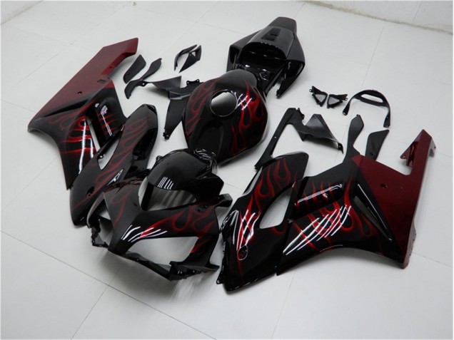 Red Black 2004-2005 CBR1000RR Motorcycle Bodywork Red Black 2004-2005 CBR1000RR Motorcycle Bodywork