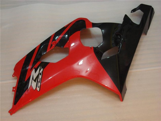 Red Black 2004-2005 GSXR 600/750 Motorcycle Fairing Red Black 2004-2005 GSXR 600/750 Motorcycle Fairing