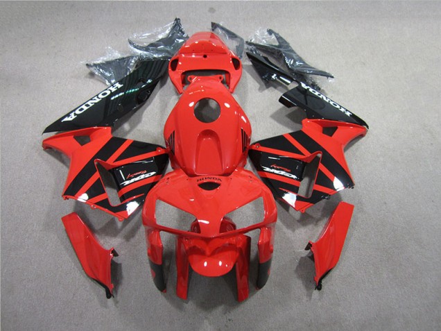 Red Black 2005-2006 CBR600RR Motorcycle Fairing & Bodywork Red Black 2005-2006 CBR600RR Motorcycle Fairing & Bodywork