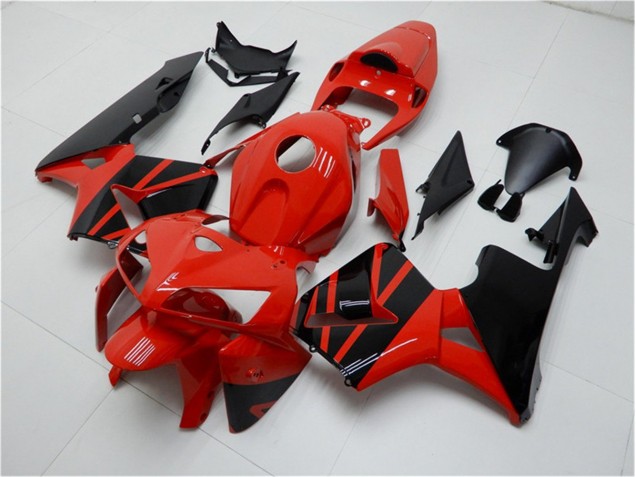 Red Black 2005-2006 CBR600RR Motorcycle Fairing Kits