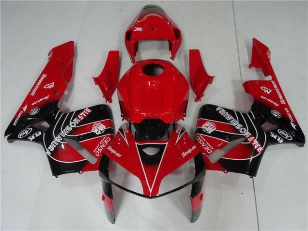 Red Black 2005-2006 CBR600RR Motorcycle Fairing Kits & Plastic Red Black 2005-2006 CBR600RR Motorcycle Fairing Kits & Plastic