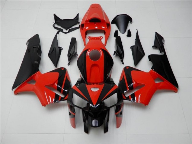 Red Black 2005-2006 CBR600RR Motorcycle Fairing Red Black 2005-2006 CBR600RR Motorcycle Fairing