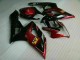 Red Black 2005-2006 GSXR 1000 Motorcycle Fairing Red Black 2005-2006 GSXR 1000 Motorcycle Fairing