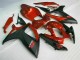 Red Black 2006-2007 GSXR 600/750 Full Motorcycle Fairing Kits
