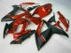 Red Black 2006-2007 GSXR 600/750 Full Motorcycle Fairing Kits