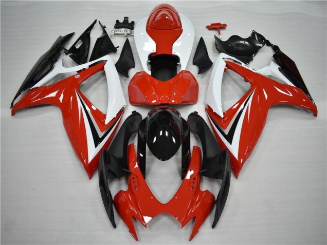 Red Black 2006-2007 GSXR 600/750 Motorcycle Bodywork Red Black 2006-2007 GSXR 600/750 Motorcycle Bodywork