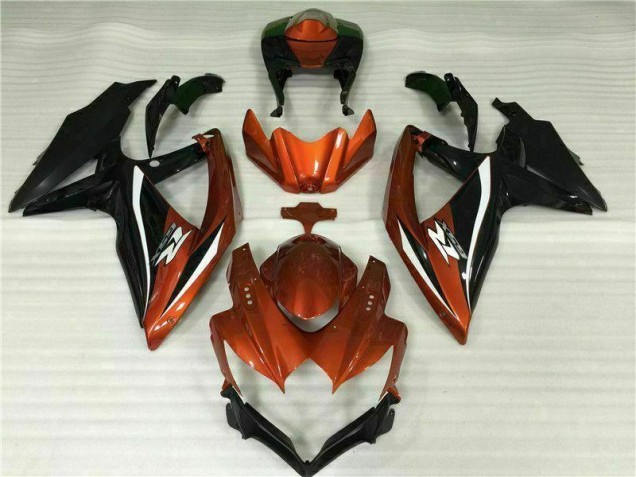 Red Black 2008-2010 GSXR 600/750 Motorcycle Fairings Red Black 2008-2010 GSXR 600/750 Motorcycle Fairings