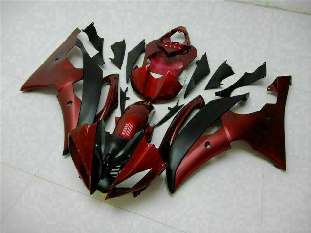 Red Black 2008-2016 YZF R6 Full Motorcycle Fairing Kits Red Black 2008-2016 YZF R6 Full Motorcycle Fairing Kits