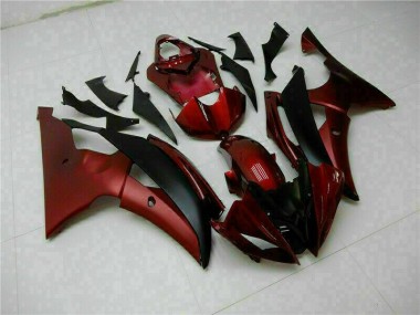 Red Black 2008-2016 YZF R6 Full Motorcycle Fairing Kits