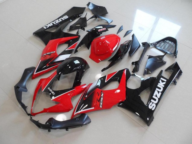 Red Black OEM Style 2005-2006 GSXR 1000 Motorcycle Fairings Red Black OEM Style 2005-2006 GSXR 1000 Motorcycle Fairings