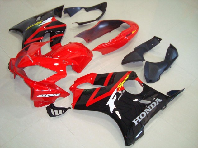 Red Black Red Tail 2004-2007 CBR600 F4i Motorcycle Fairings Red Black Red Tail 2004-2007 CBR600 F4i Motorcycle Fairings